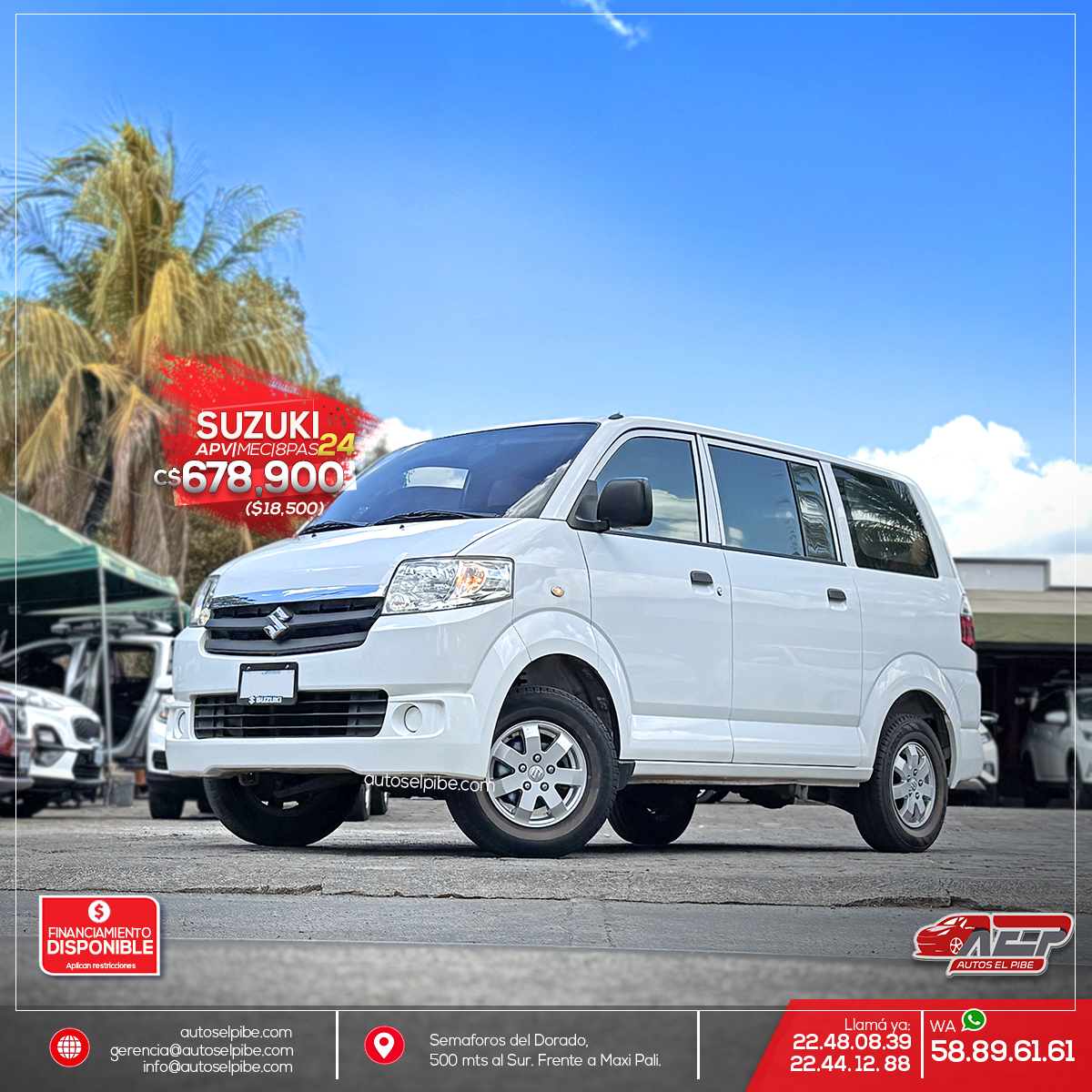 2024 Suzuki APVPASAJEROS