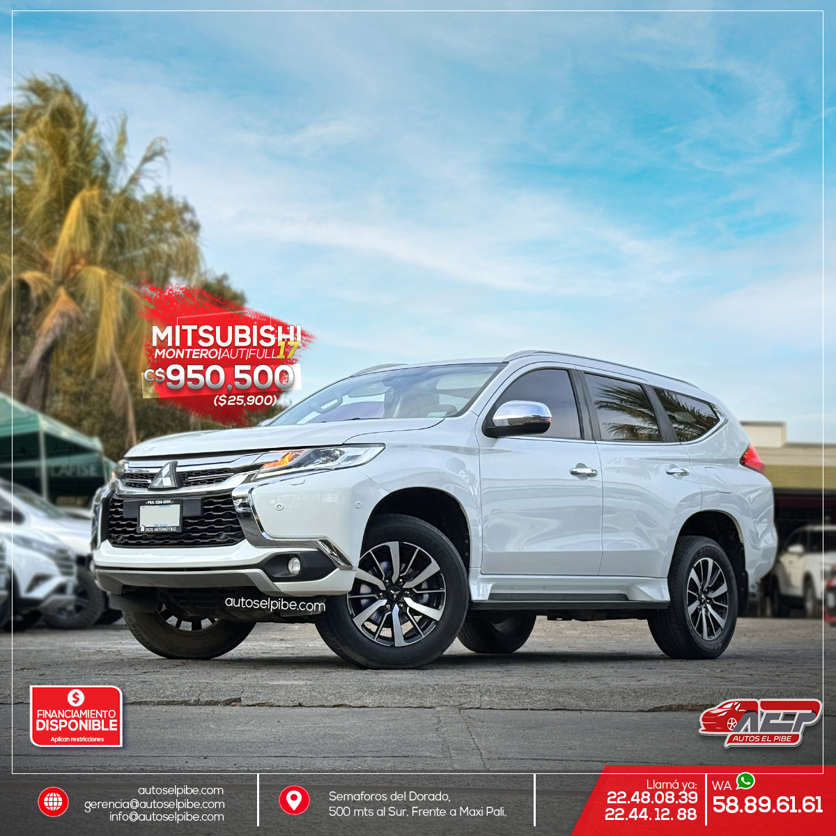 2017 Mitsubishi Montero Sport